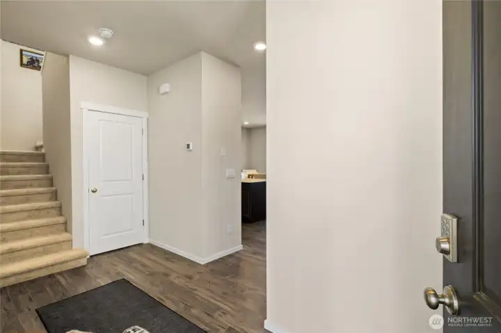 The 1,431 square foot Laurel floorplan has 3 bedrooms| 2 baths on the second floor and kitchen, great room and guest bath on the main floor.