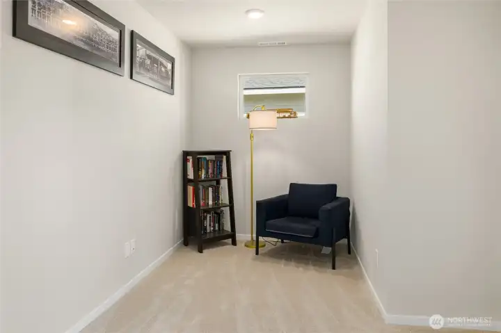 Second floor tech niche.