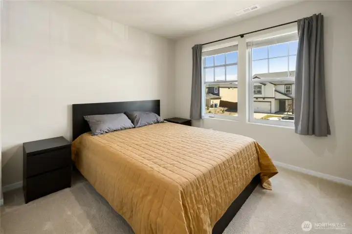 Bedroom two with nice sized closet.