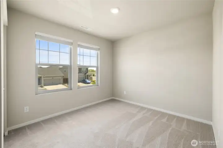Bedroom three with nice sized closet.