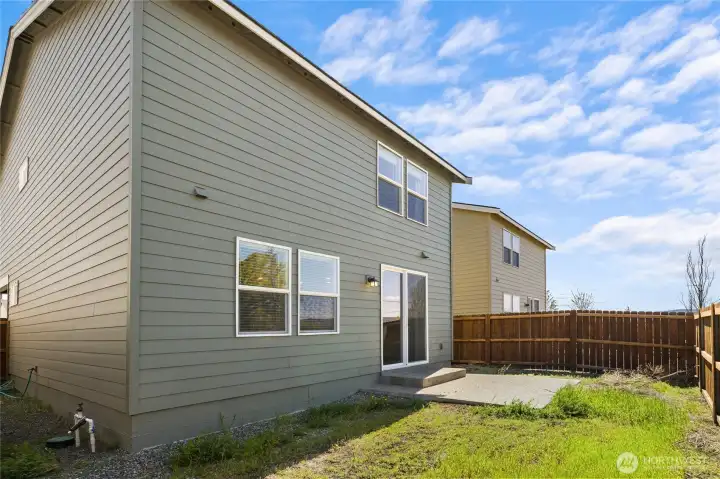 Come and take a look~ the NEW backyard with all new sod and rock work was installed after photos.