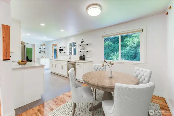 Dining area and Kitchen