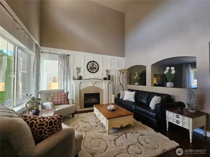 Living Rm with gas fireplace Living Rm with gas fireplace