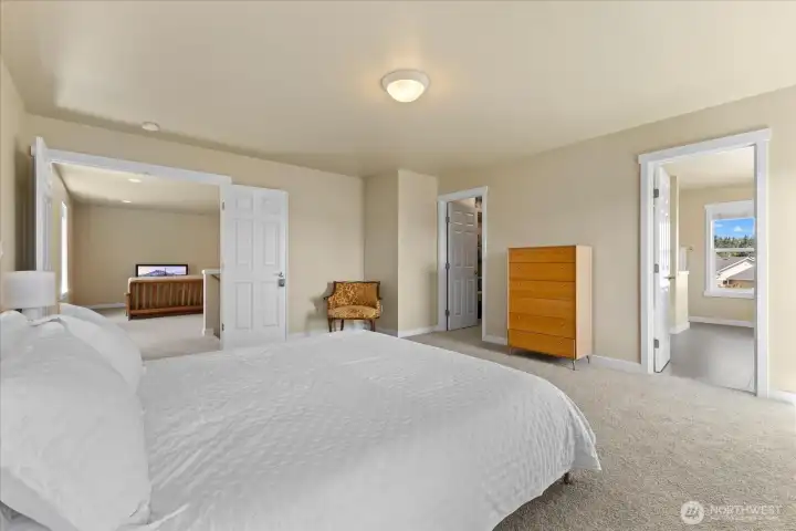 Spacious owner suite