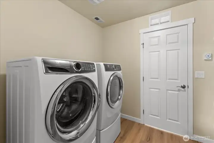 Laundry room.  Washer and dryer to stay