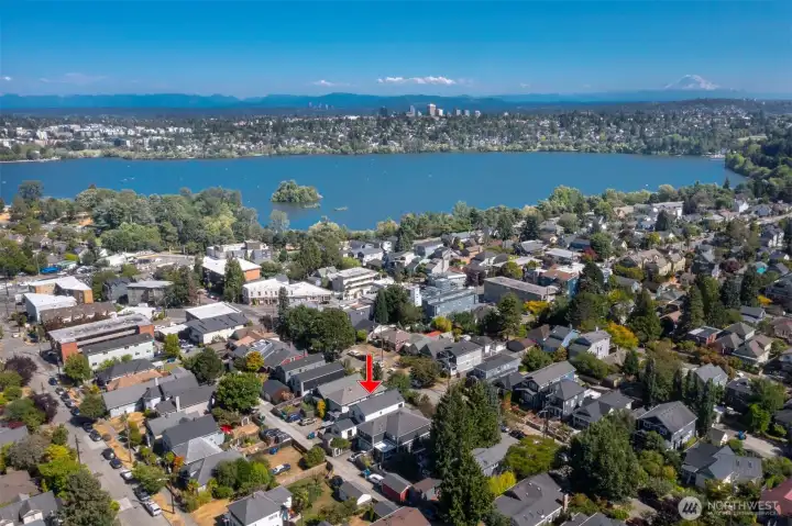 .6 miles to Green Lake and Phinney Ridge.