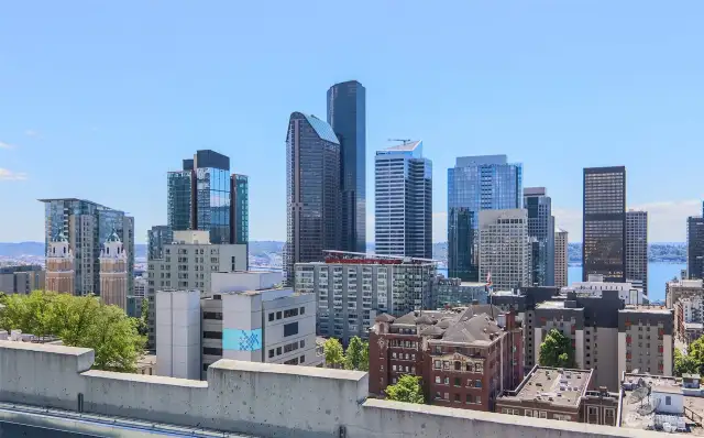 SW Facing Downtown  From Rooftop