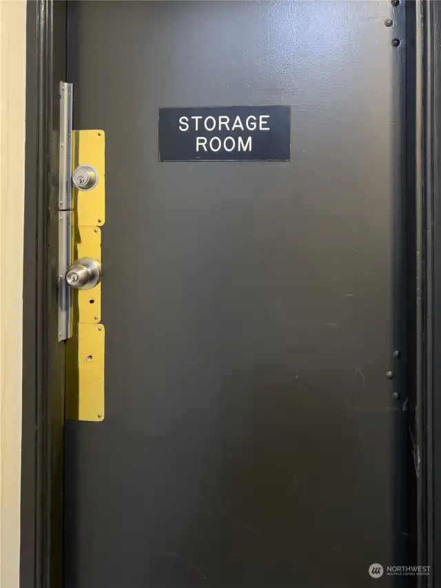 Lower Level Storage Entrance