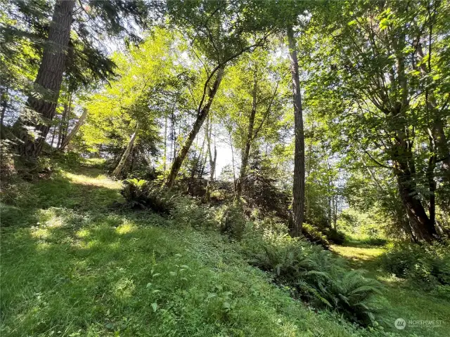 Trail to garage and beach