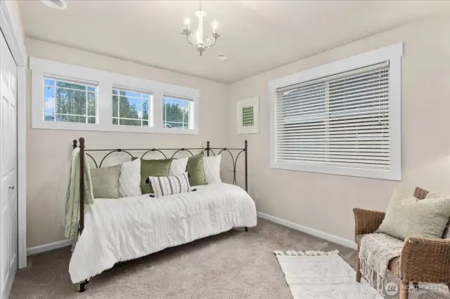 One of Three additional bedrooms on the upper level.