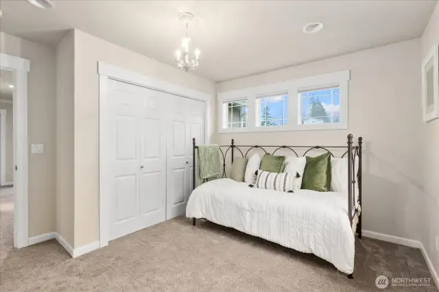 One of Three additional bedrooms on the upper level.