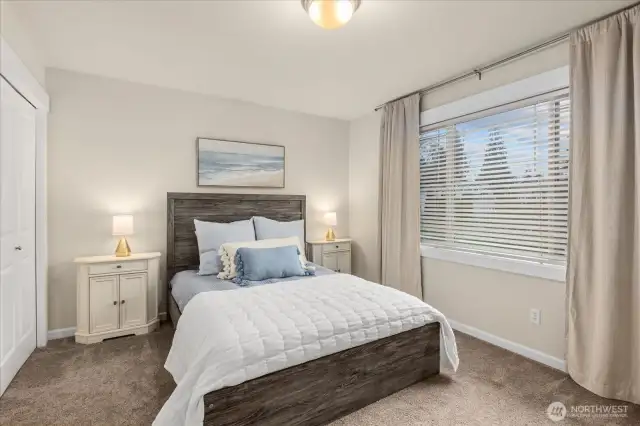 Two of Three additional bedrooms on the upper level.