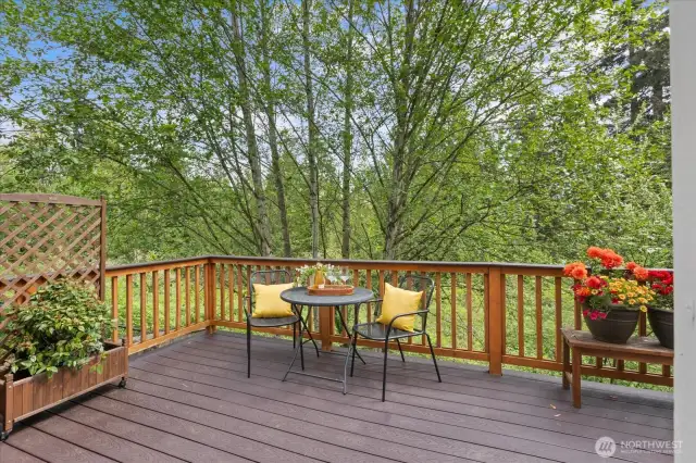 Private, Peaceful & Large enough to host family & friends.