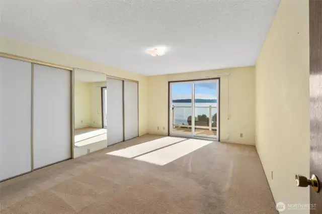 Primary bedroom is an ensuite and opens to the large lanai.