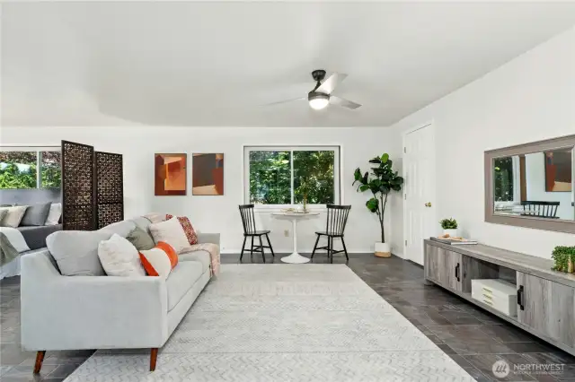 Opportunity for private entrance to 5th Bedroom.