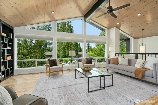 All newly refinshed wood floors.