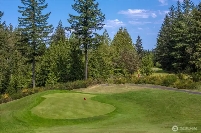 Located in  golf course community.   Optional membership to the nearby clubhouse