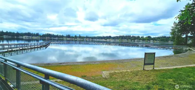 Wenberg County park swimming area
