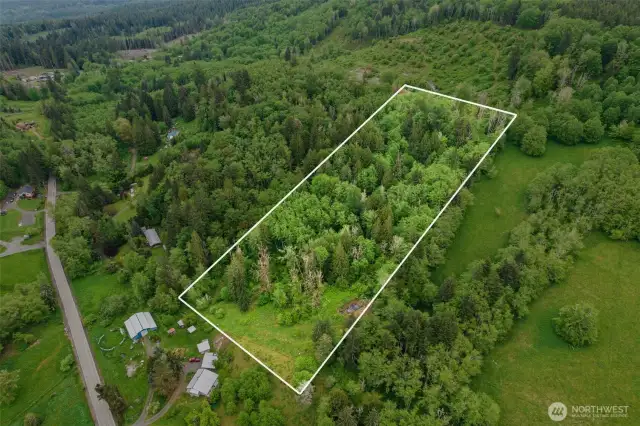 11+ acres ready for your custom home!