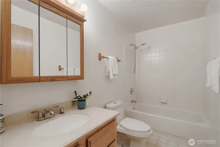 Main full bath.