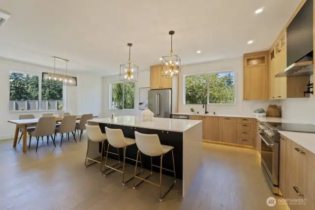 Well Lit Chefs Kitchen
