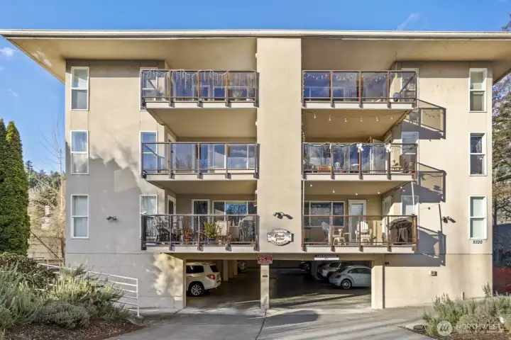 One Assigned Covered Parking Space Plus Visitor Spots