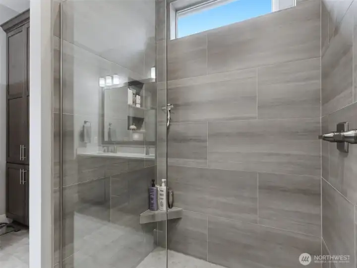 Primary Walk in shower.