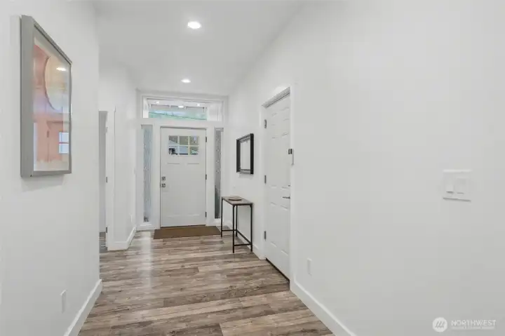 Light and Bright Entry