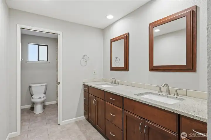 Bath in Primary. Double the sinks, double the fun.