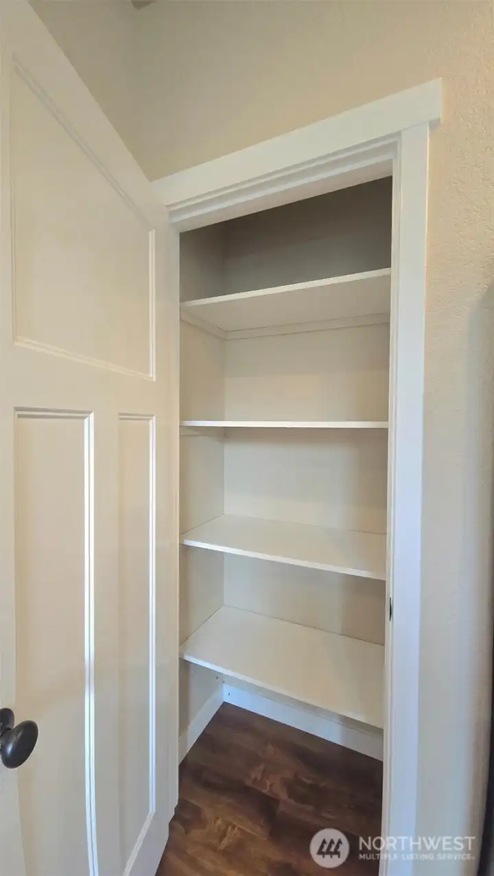 Spacious kitchen pantry
