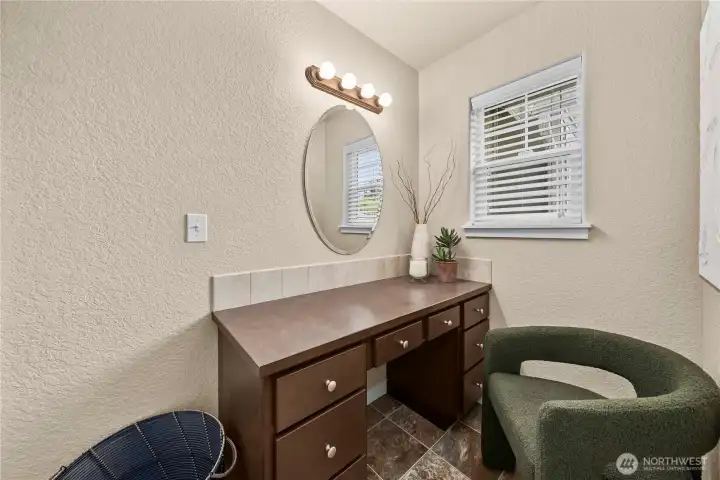 Great space to get ready