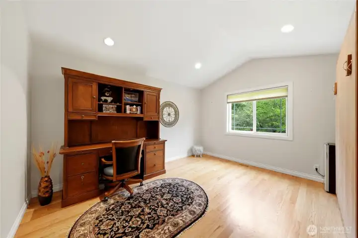 Dedicated office or flexible use space on main level.