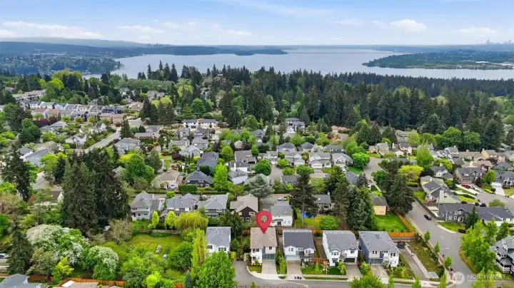 Walking distance to Sandburg Elementary and Finn Hill Middle School