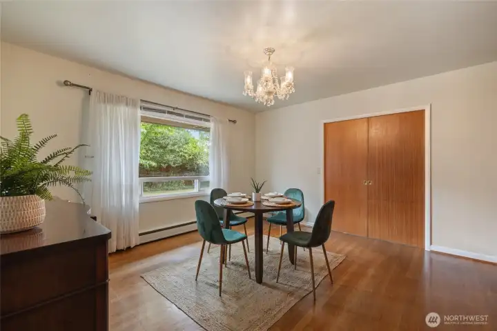 Formal Dinning Room with Double pocket doors