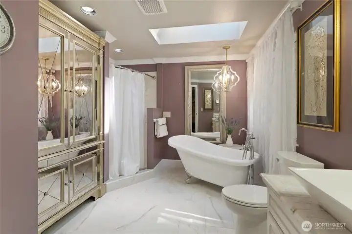 Primary bath Primary bath