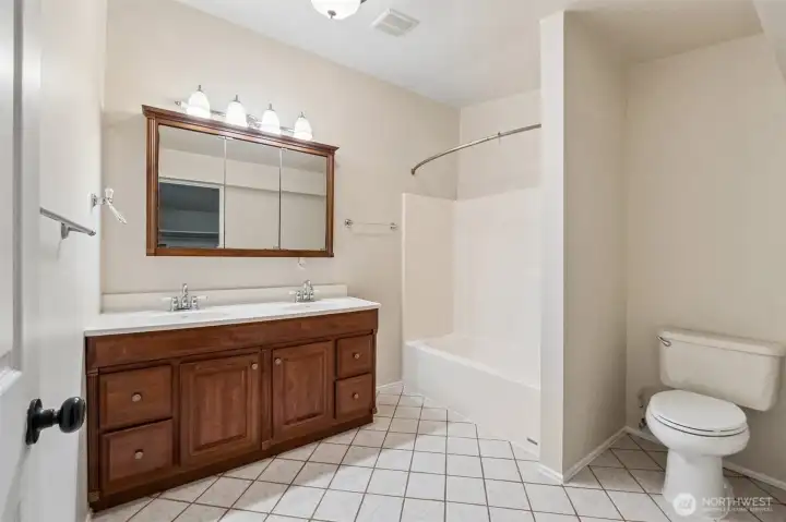 Primary bathroom Primary bathroom