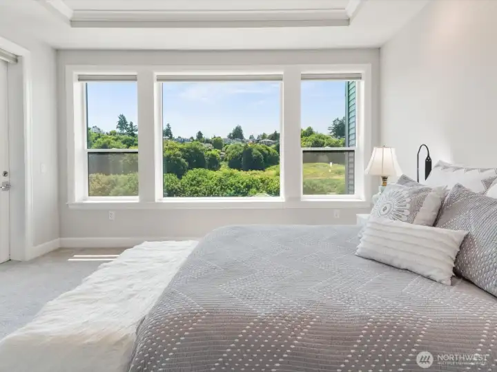 Top floor allows for these great views. Just take the elevator down to the waterfront for that view...best of both worlds. Top floor allows for these great views. Just take the elevator down to the waterfront for that view...best of both worlds.