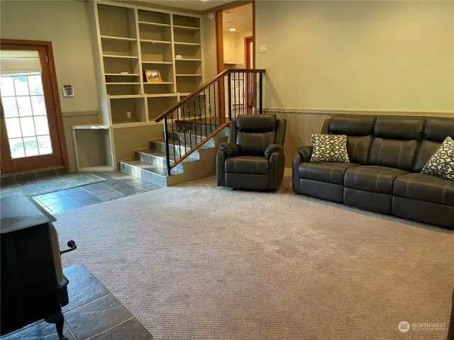 Welcoming family room