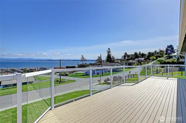 Main Floor Deck w/ Incredible Views over Your Beach Below~