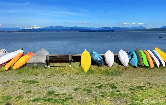 Beach 2 Boat Storage, Playfield, Trails and the Best Beach~
