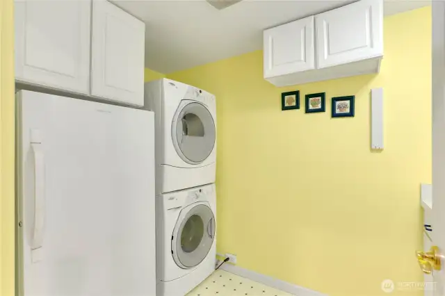 Utility room and storage.