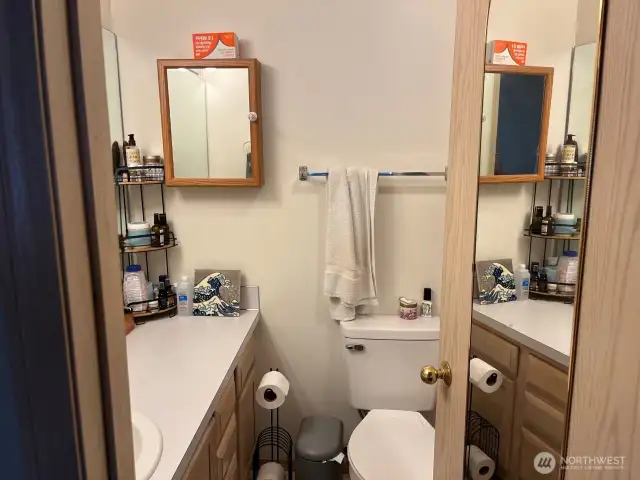 second bathroom off bedroom