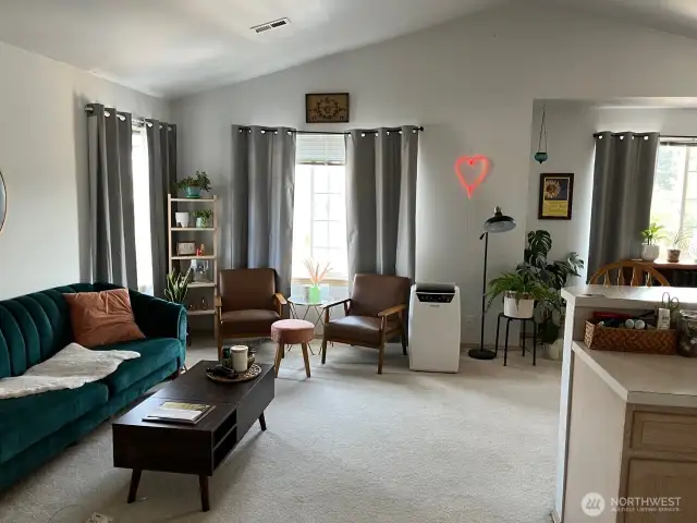 upper unit living room