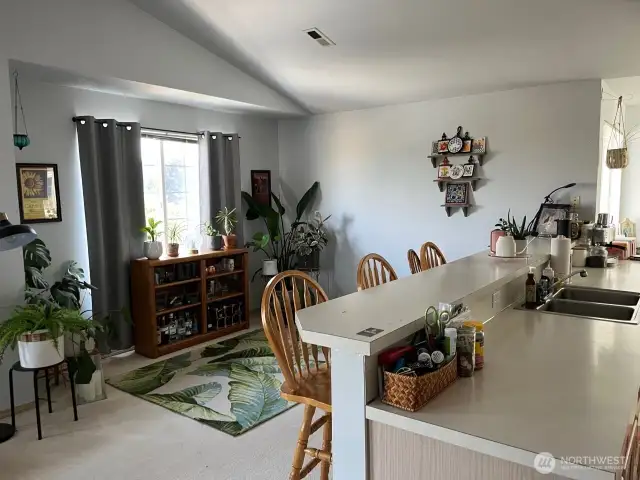 upper unit open concept