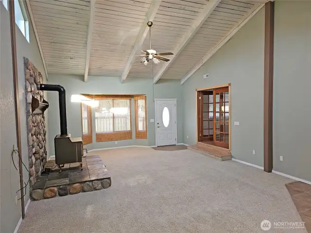 Tall Vaulted ceilings