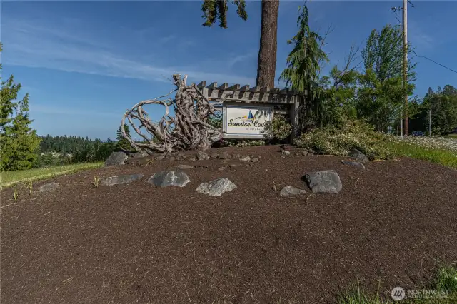 Sunrise Cove is appropriately named, as the sunrises from this spot are incredible!  The HOA is $500/year. It's a lovely community with space between houses. Note boats, RV's, trailers, etc are not permitted in this HOA.