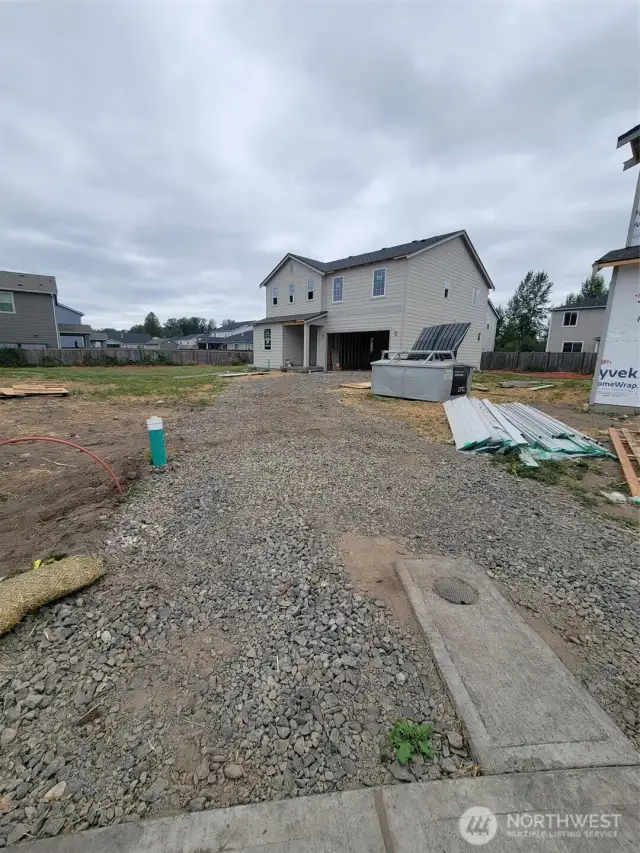 extra long driveway