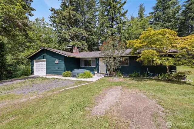 Don't be fooled by these bare spots- they are for a BRAND NEW septic system ($40k value)!