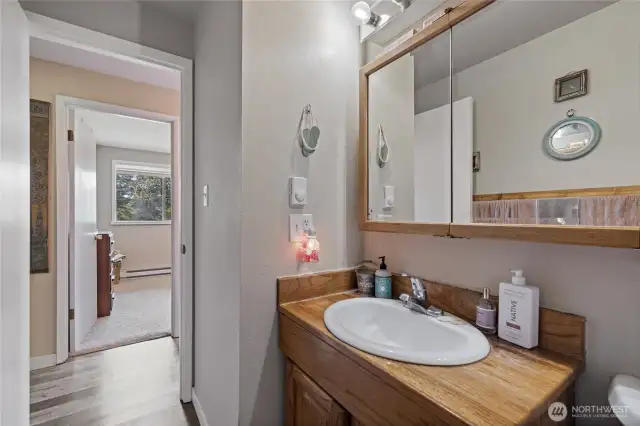 Main Bath is easily accessible from any room in the house!