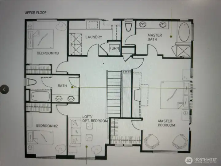Floorplan upper level